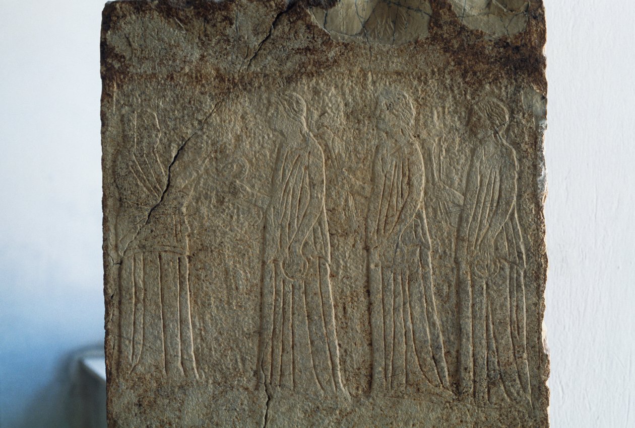 Eumenidész, fogadalmi dombormű, Argos, Görögország, görög civilizáció, Kr.e. 3. század alkotó: William Walcutt