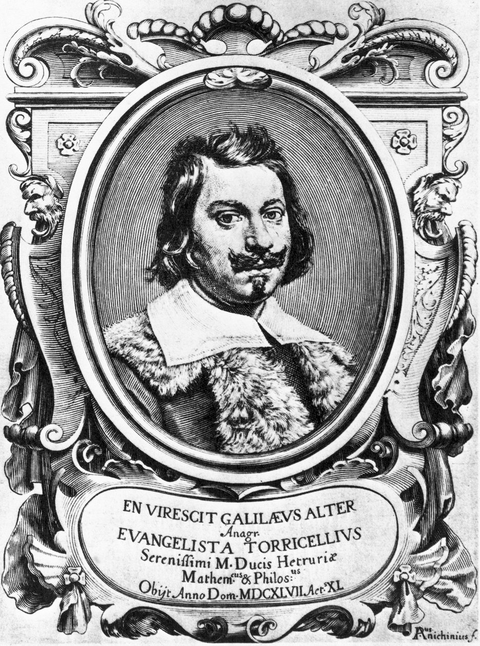 Evangelista Torricelli olasz fizikus alkotó: Ferdinand Georg Waldmuller