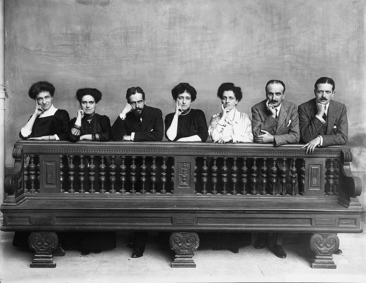 Kovácsok családi portréja alkotó: Henry Charles Fehr