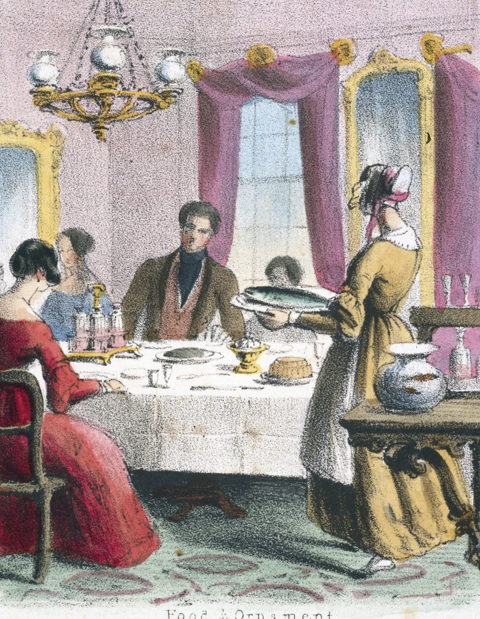Élelmiszer és dísz”, 1845 alkotó: Frederick (attr. to) Barnard