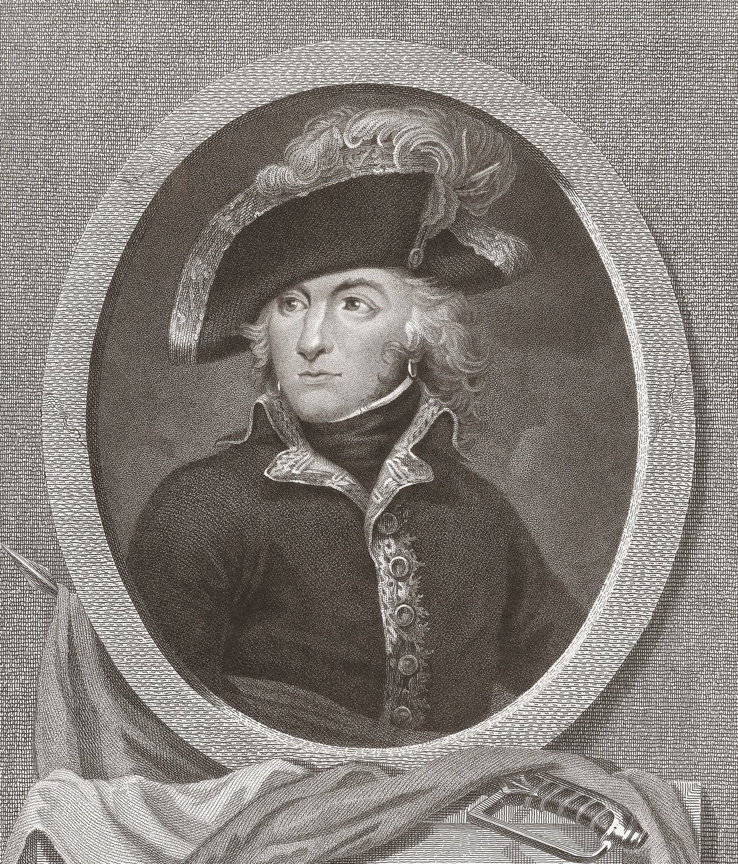 Louis Lazare Hoche tábornok. Portré. alkotó: . .