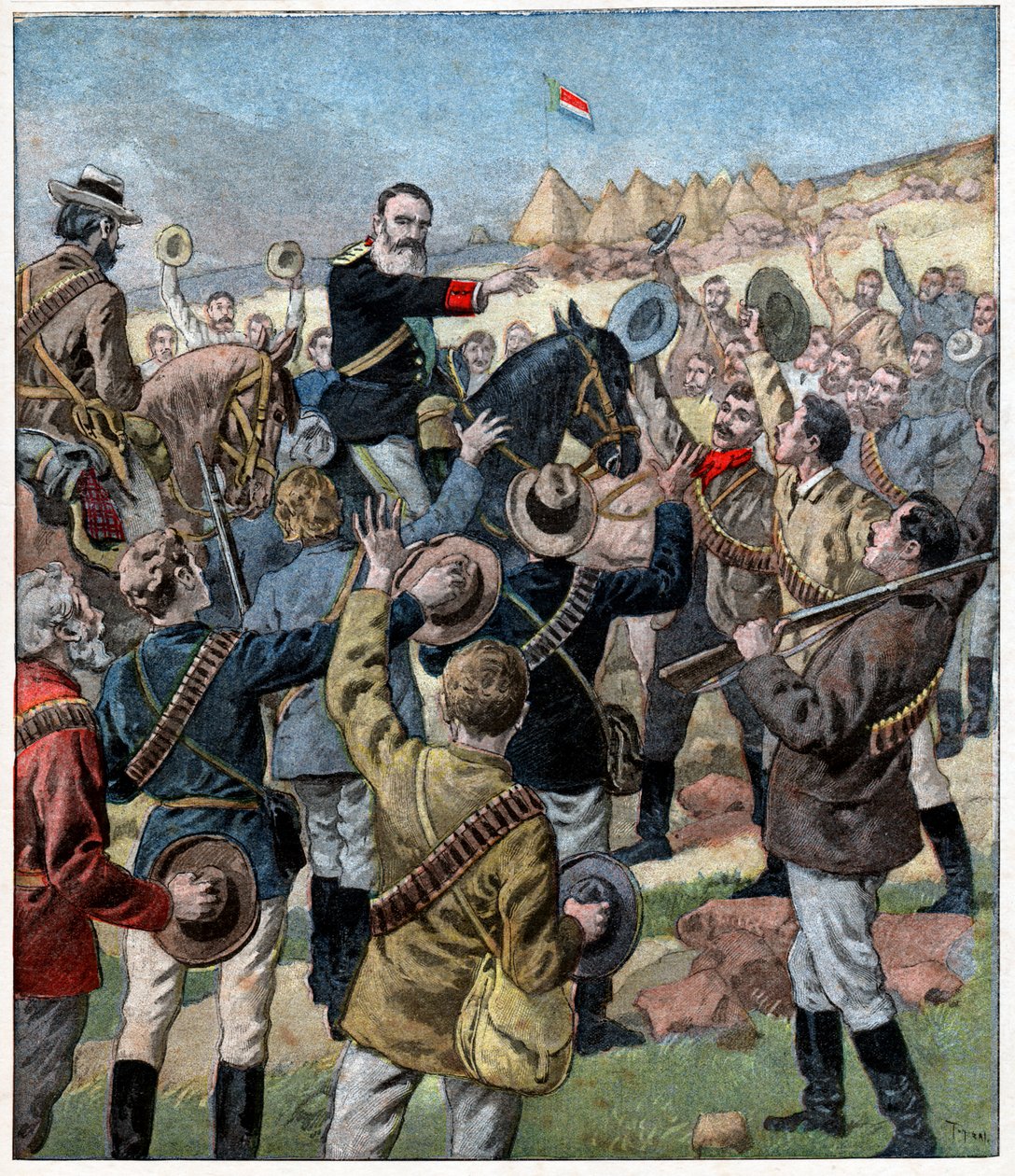 Petrus Joubert tábornok alkotó: . .