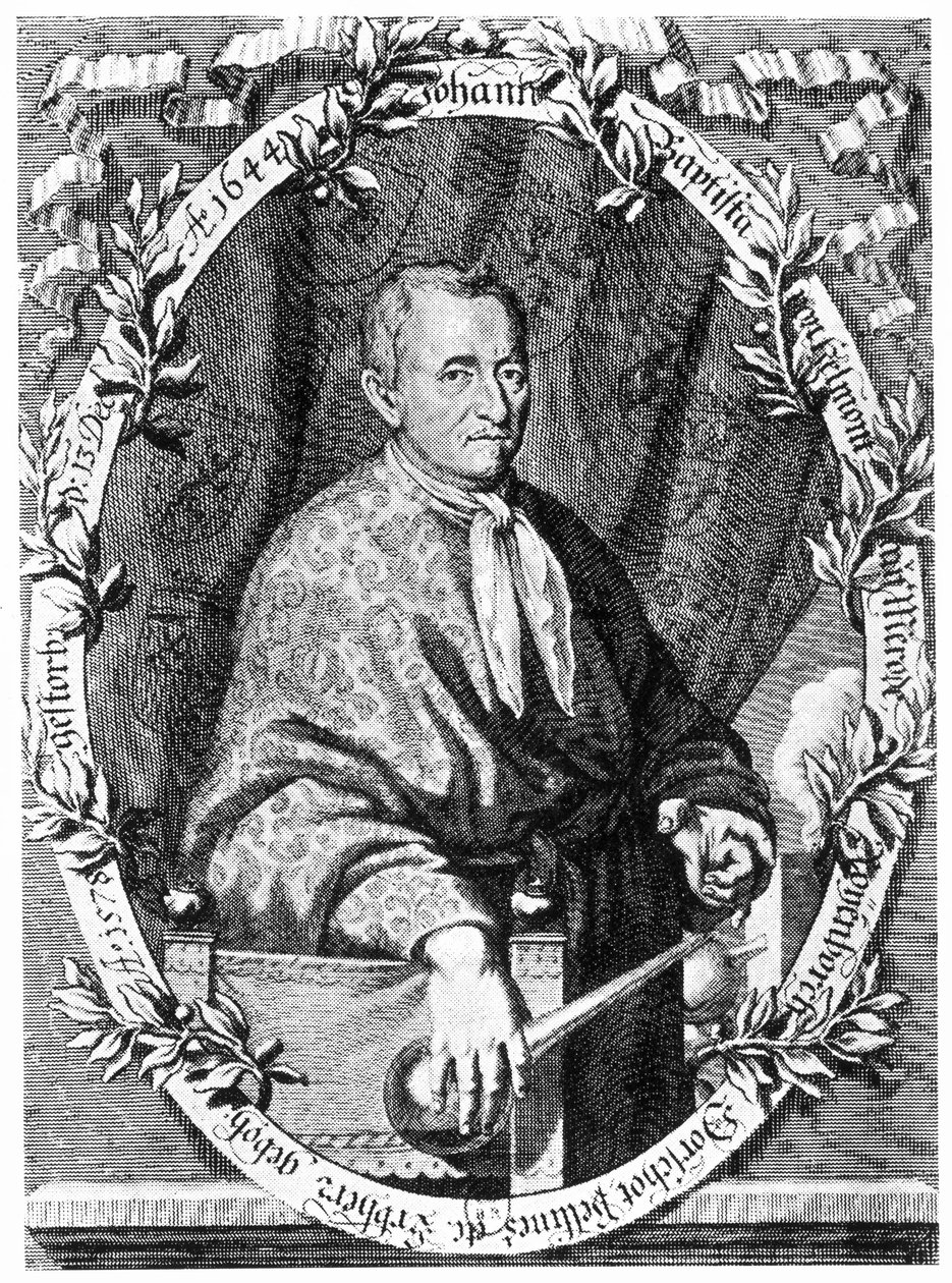 Joannes Baptiste van Helmont belga kémikus és orvos, 1630-as évek alkotó: Ferdinand Georg Waldmuller