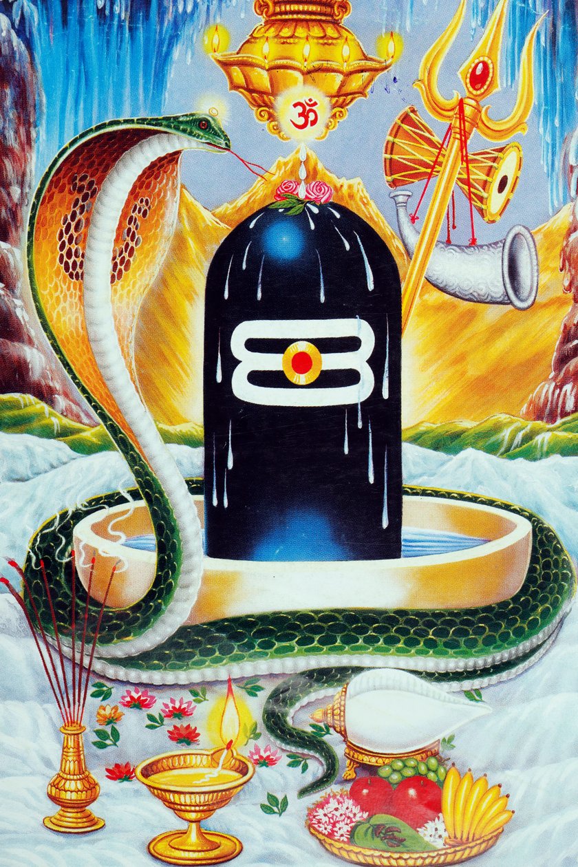 Lingam a hindu Shiva isten falloszát képviseli. alkotó: . .