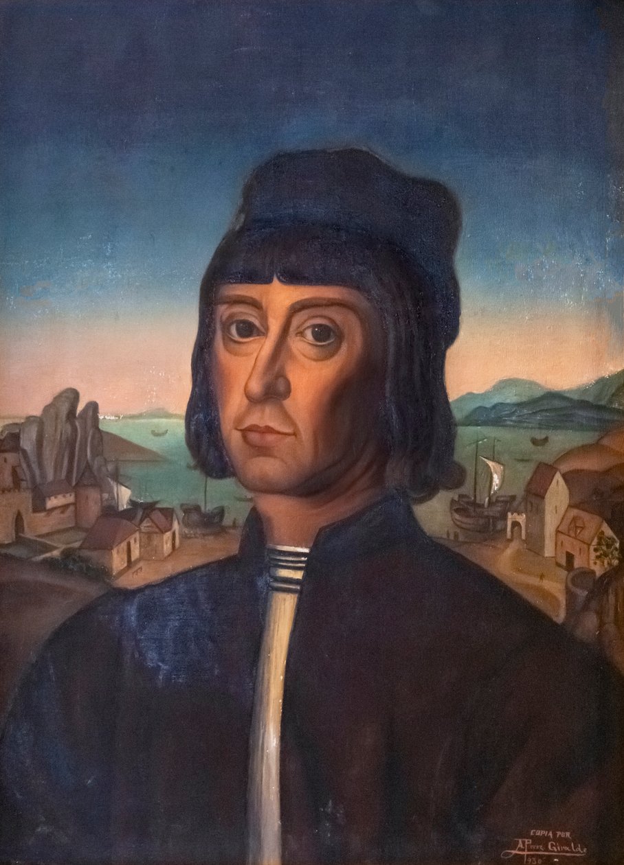 Martin Alonso Pinzon, portré, 2020 (fotó) alkotó: . .
