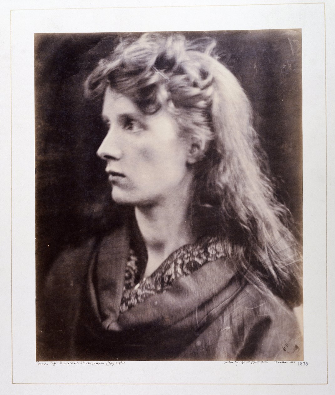 Mrs. Keene, mint Lady Clara Vere de Vere Alfred Lord Tennyson verséből alkotó: John Pardon