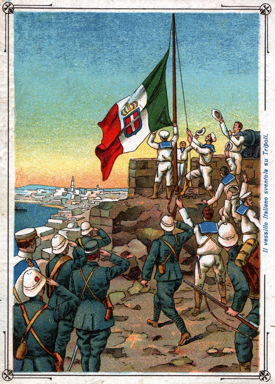 Occupation de Tripoli. Tripoli megszállása. alkotó: Ferdinand Georg Waldmuller
