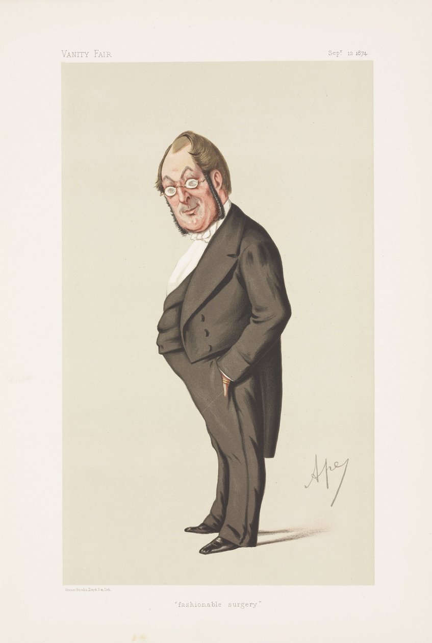 Oscar Clayton, sebész alkotó: Frederick (attr. to) Barnard