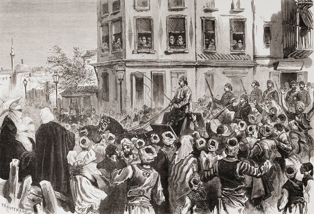 Oszmán pasa 1878-ban visszatér Konstantinápolyba alkotó: . .