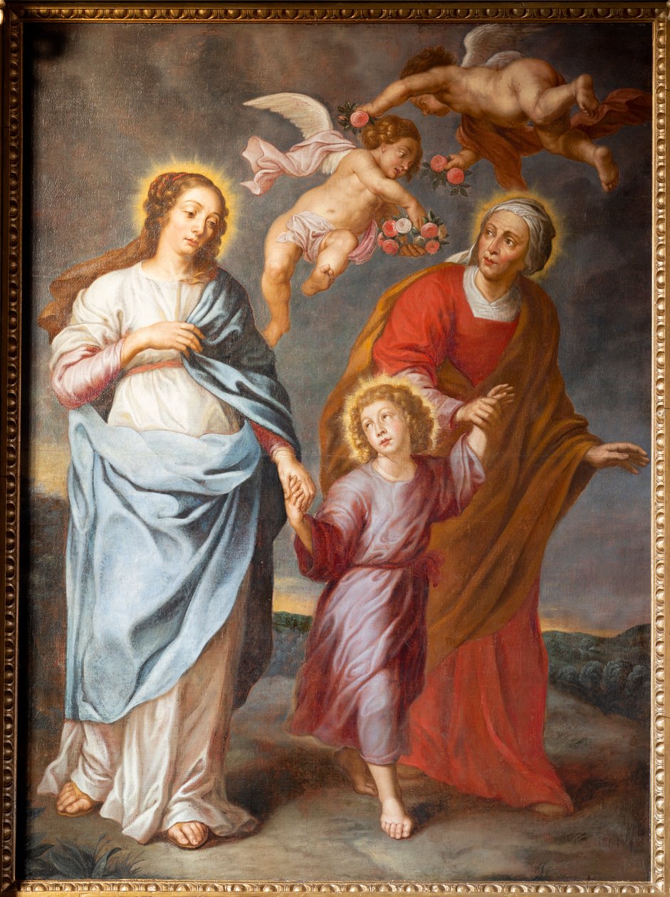 Plébániatemplom (Saint Denijs plébániatemplom, Lede). alkotó: . .