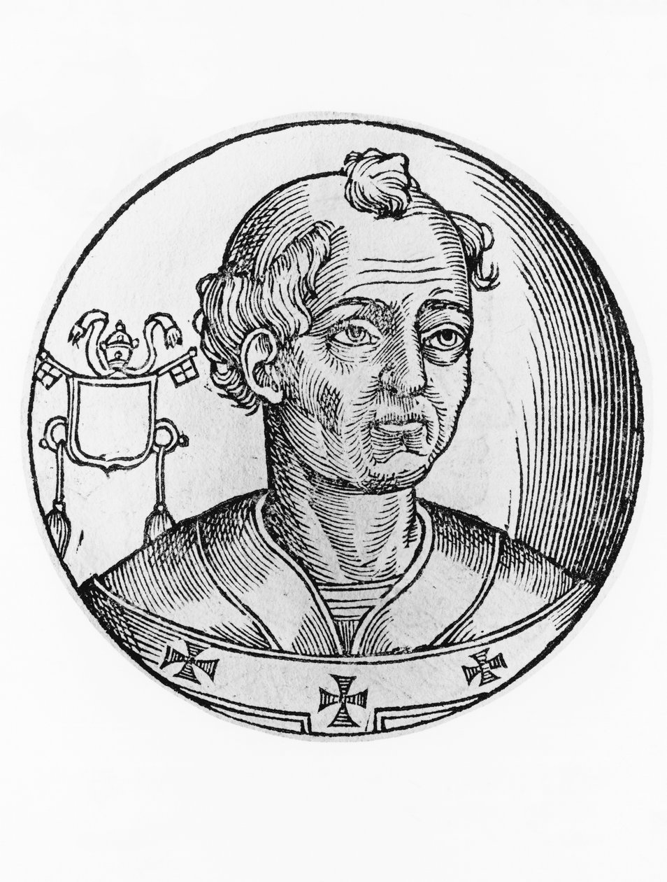 III. Anasztáz portréja (meghalt 913-ban) alkotó: William Walcutt