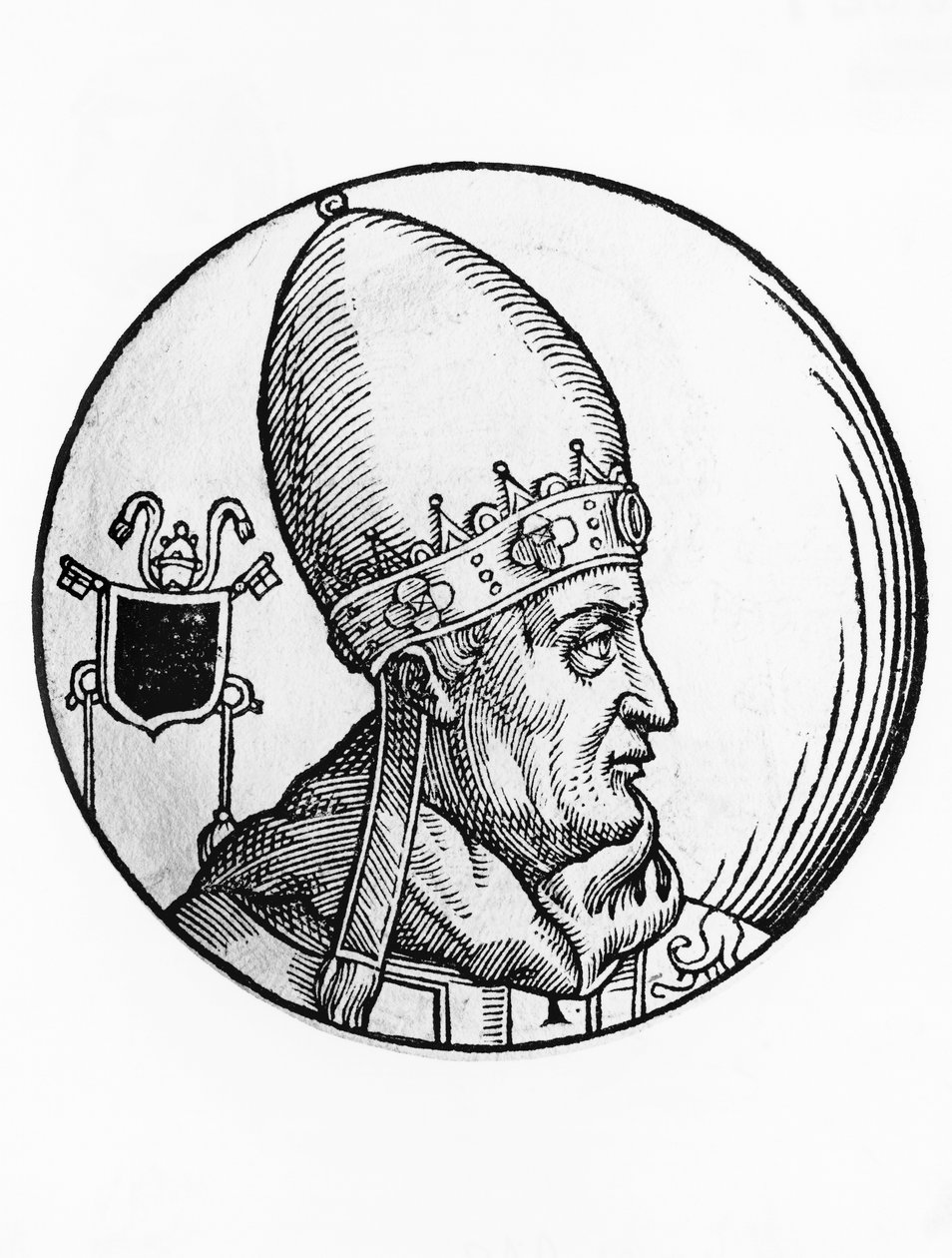 IV. Benedek portréja (meghalt 903-ban) alkotó: William Walcutt
