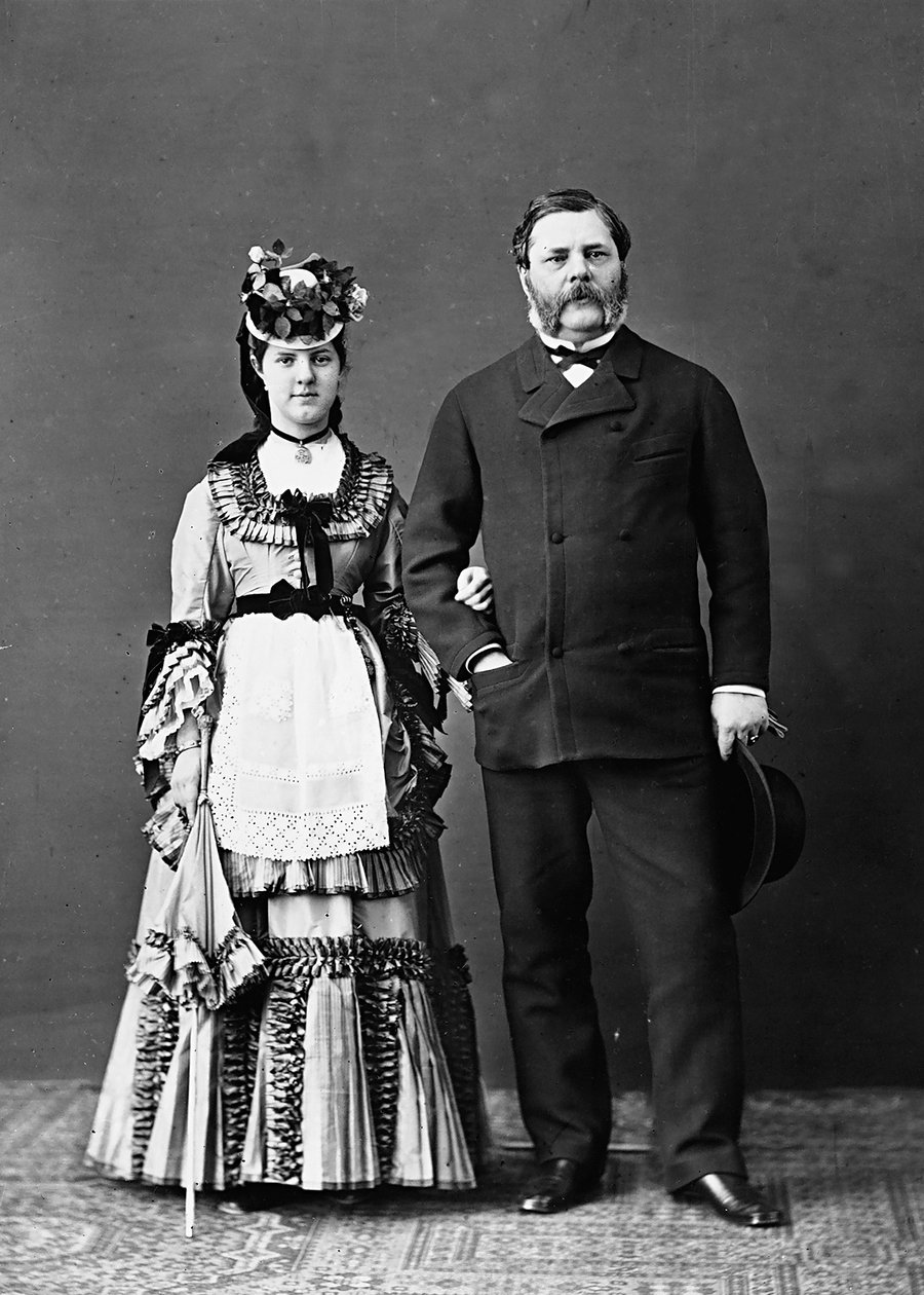 Acara úr és asszony portréja alkotó: Henry Charles Fehr
