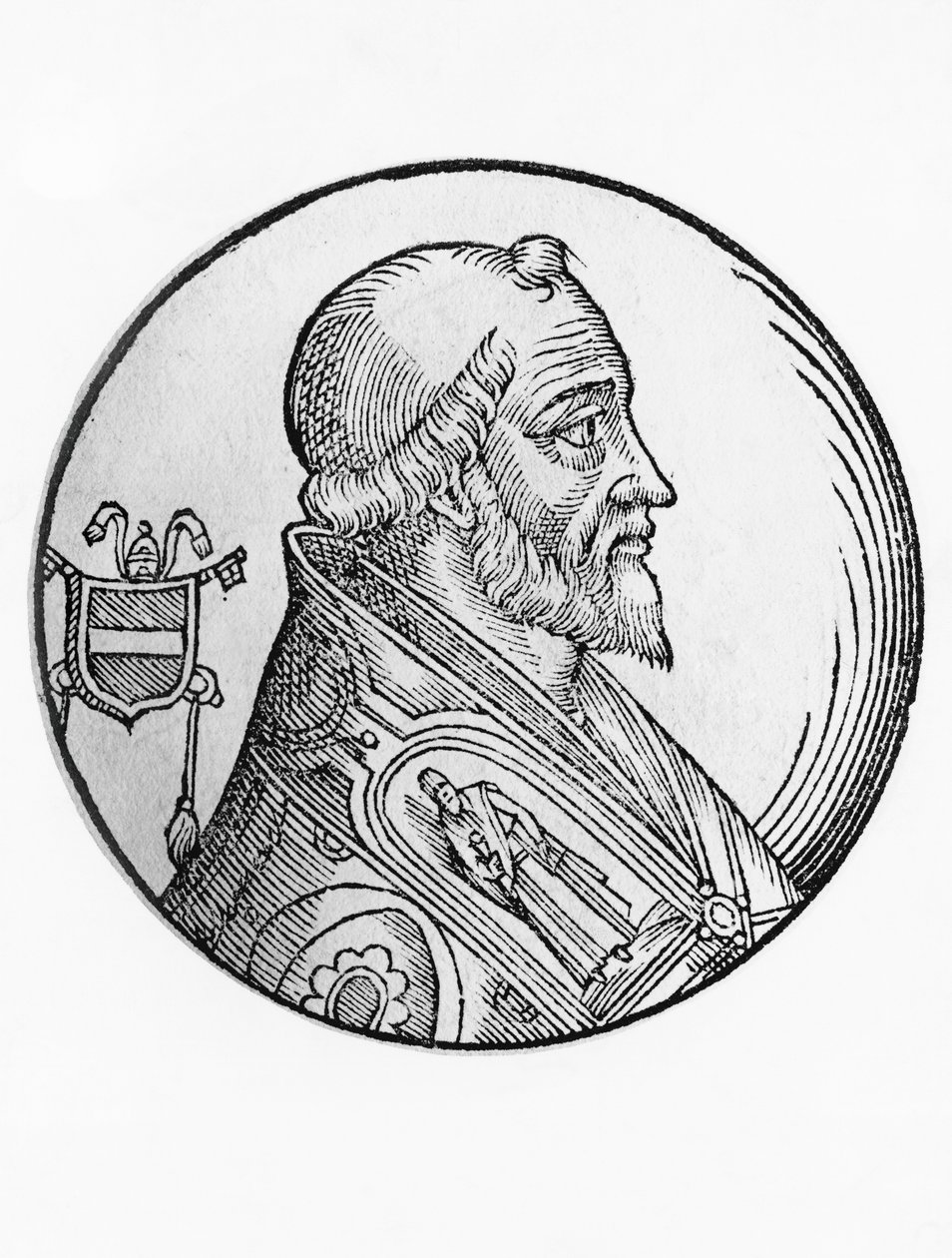 IX. Szent Leó portréja (Egisheim-Dagsburgi Bruno alkotó: William Walcutt