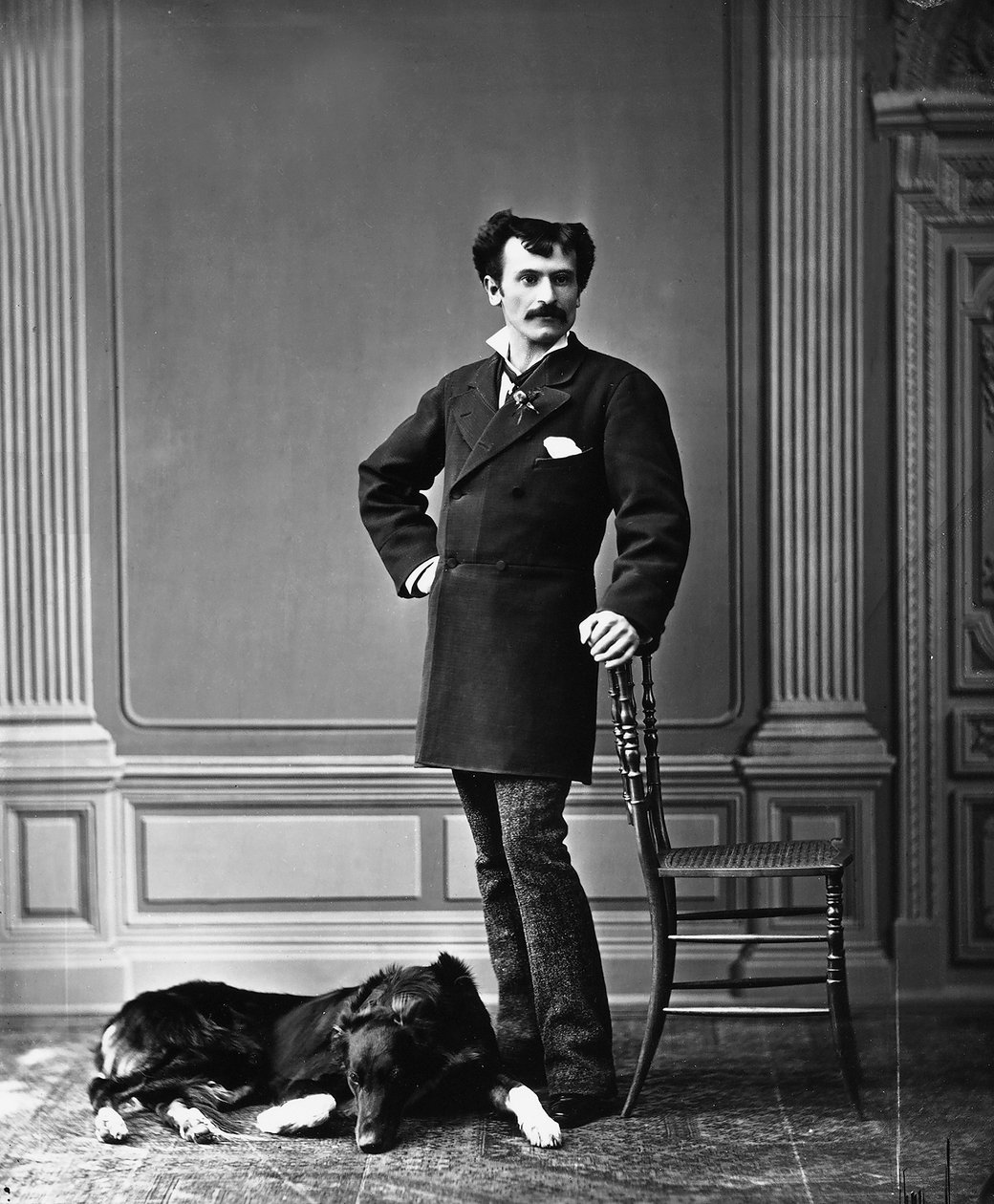 Elegáns fiatalember portréja alkotó: Henry Charles Fehr
