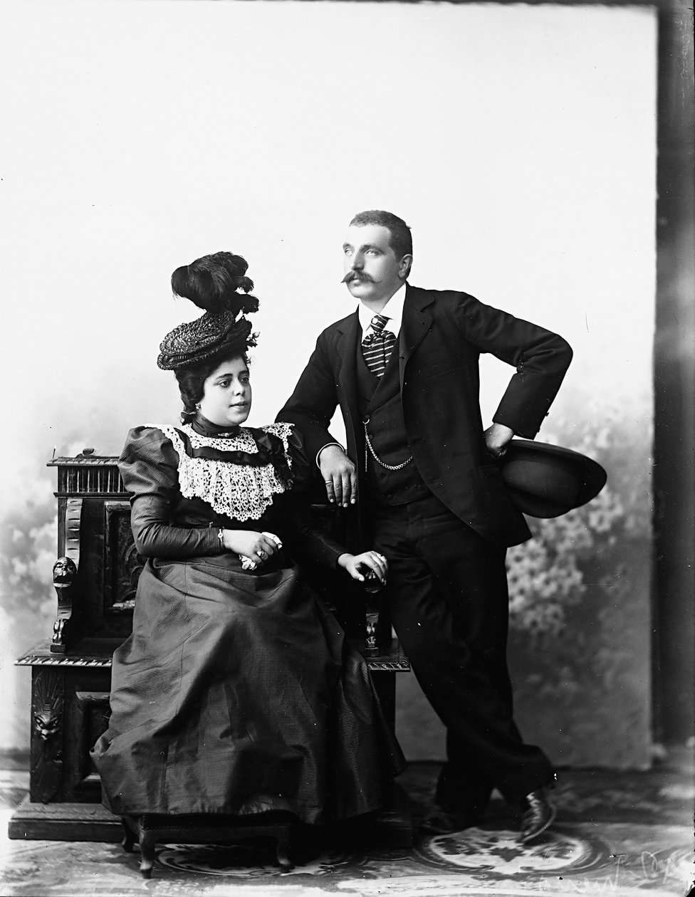 Boletto házaspár portréja alkotó: Henry Charles Fehr