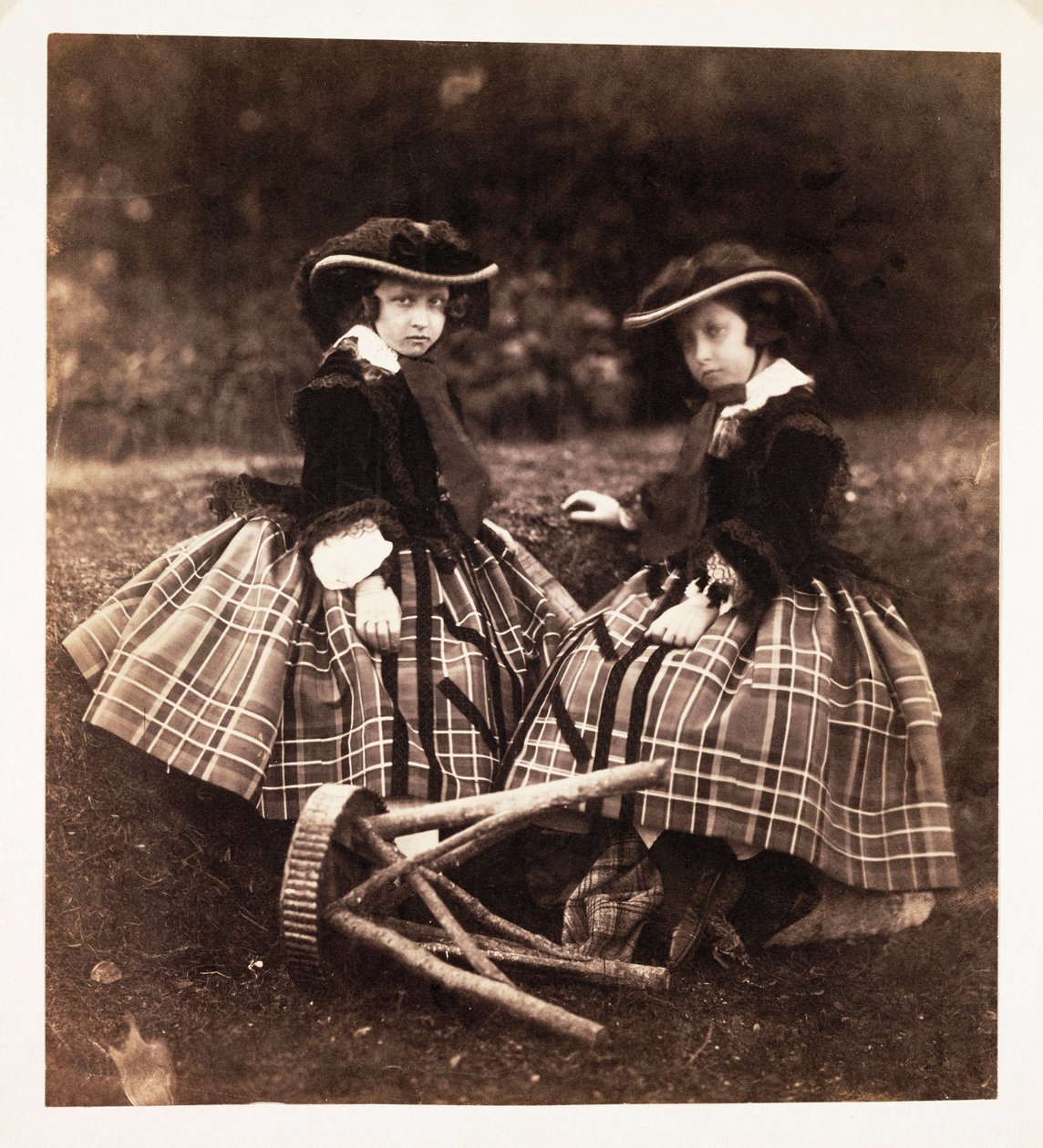 Helena hercegnő és Louise hercegnő alkotó: Frederick (attr. to) Barnard
