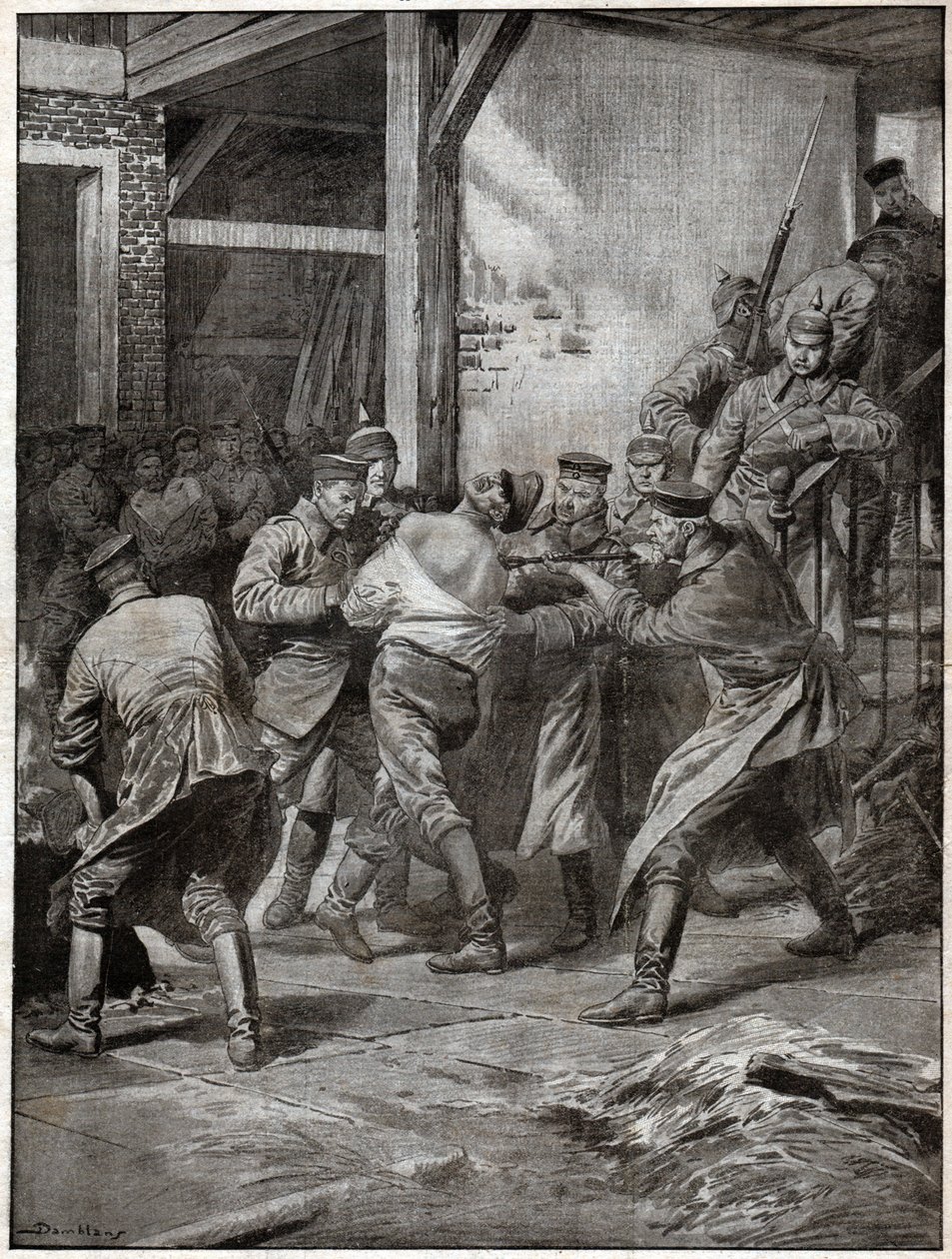 Orosz foglyok az első világháborúban. Orosz foglyok az első világháborúban. alkotó: Ferdinand Georg Waldmuller