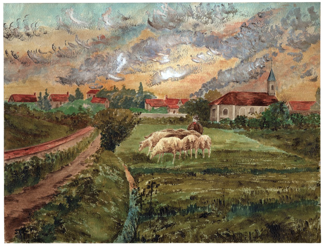 Birkanyáj, 1910 körül alkotó: . .