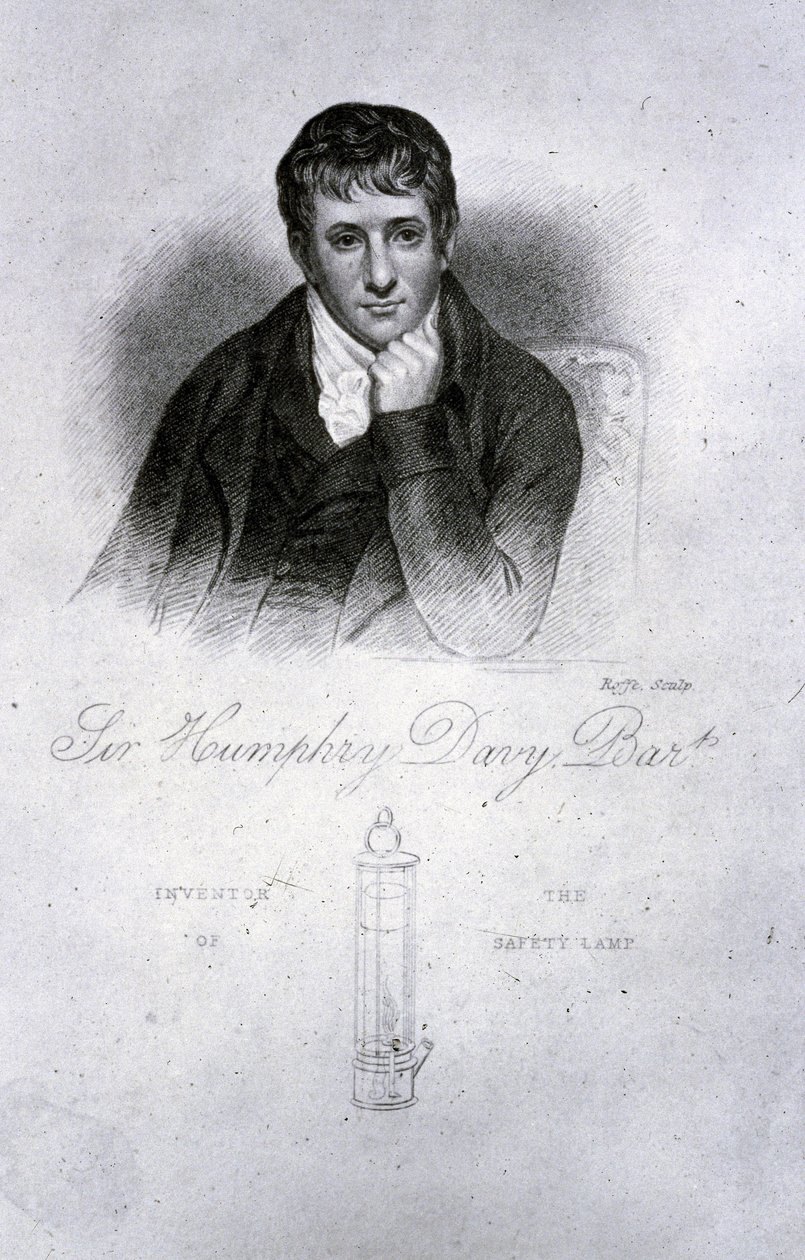Sir Humphry Davy, vegyész alkotó: Frederick (attr. to) Barnard
