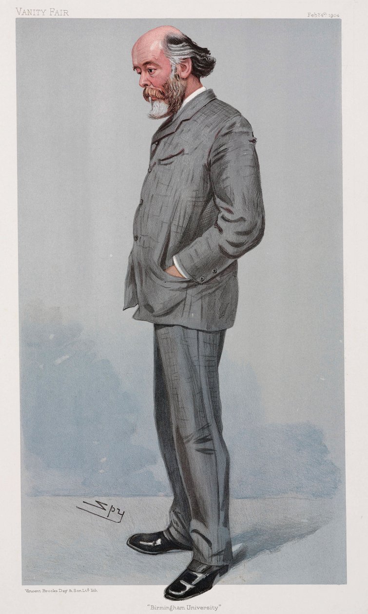 Sir Oliver Lodge, angol fizikus alkotó: Henry Charles Fehr