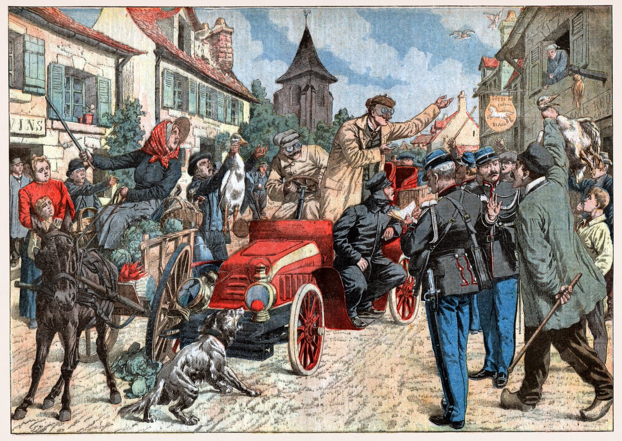 Gyorshajtás egy faluban alkotó: . .