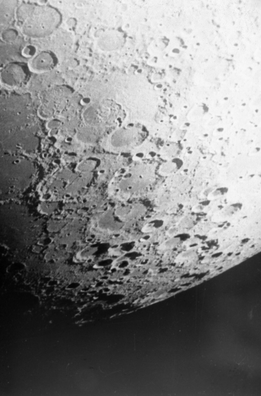 A Hold felszíne a Luna 16-ból nézve alkotó: Frederick (attr. to) Barnard