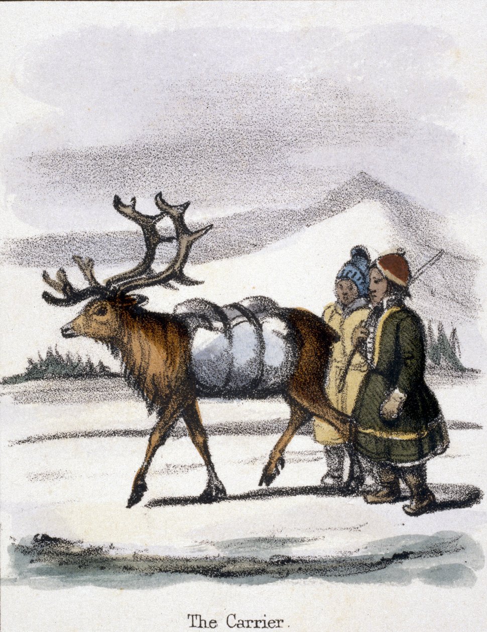 A szállító”, 1845 alkotó: Frederick (attr. to) Barnard