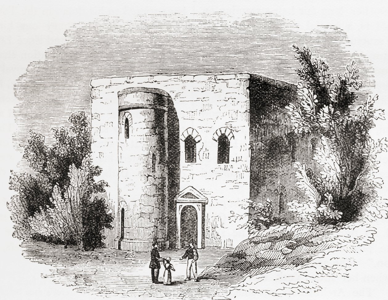 A Sanctuary, Westminster Abbey, London, Anglia, itt látható a 19. században. alkotó: . .