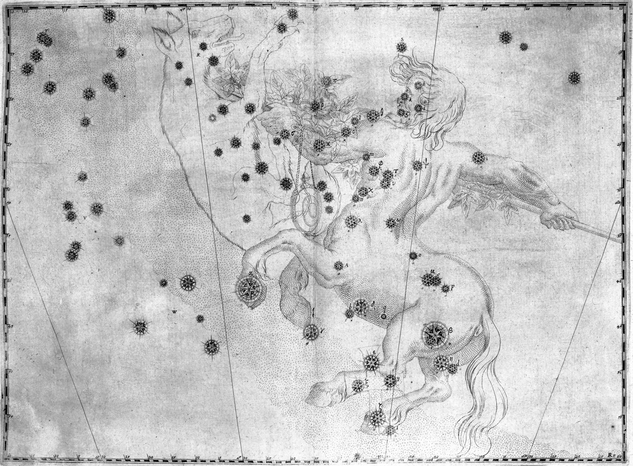 A Centaurus csillagkép, az Alfa Centaurival alkotó: Frederick (attr. to) Barnard