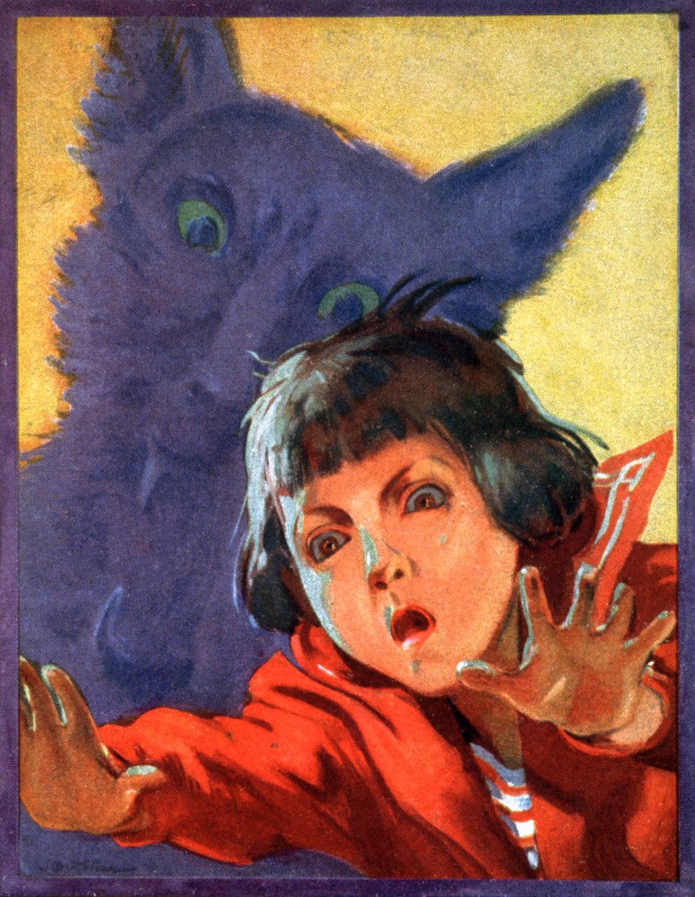 A vérfarkas. 1923 (metszet) alkotó: . .