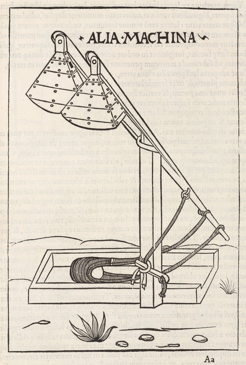 Trebuchet alkotó: Frederick (attr. to) Barnard