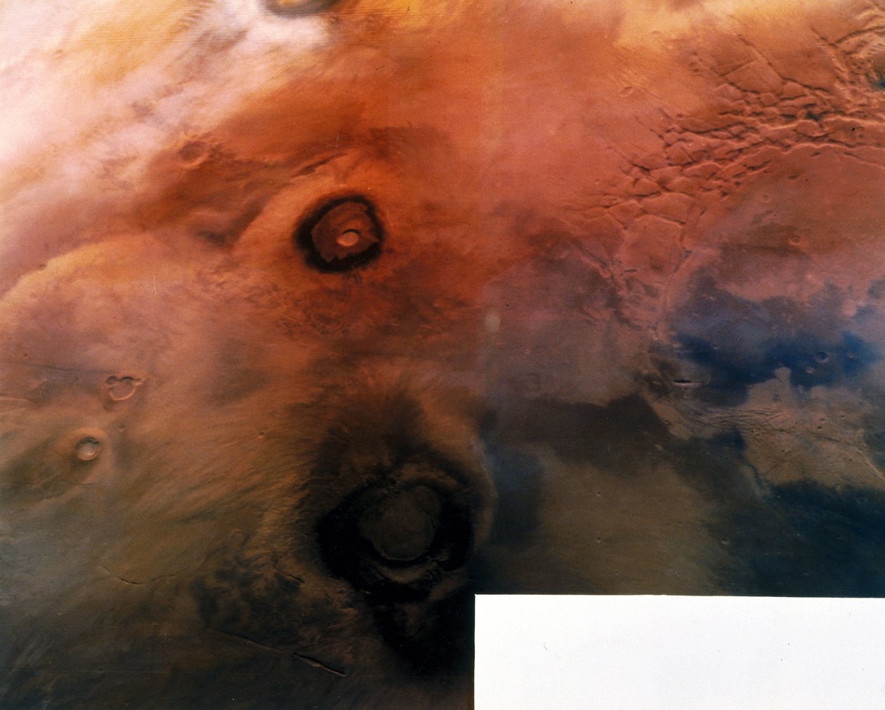Vulkánok a Mars bolygó felszínén alkotó: Frederick (attr. to) Barnard