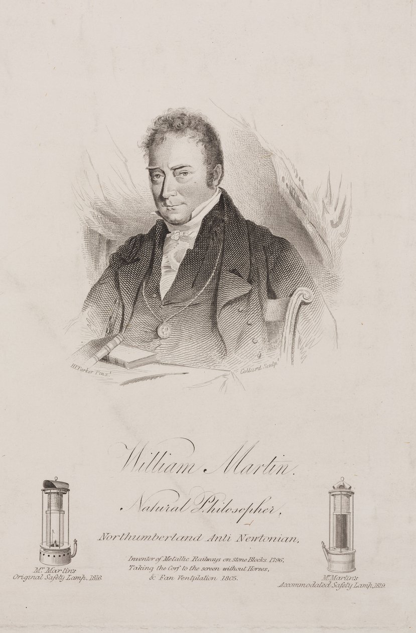William Martin angol költő és fizikus, 1820 körül alkotó: Frederick (attr. to) Barnard