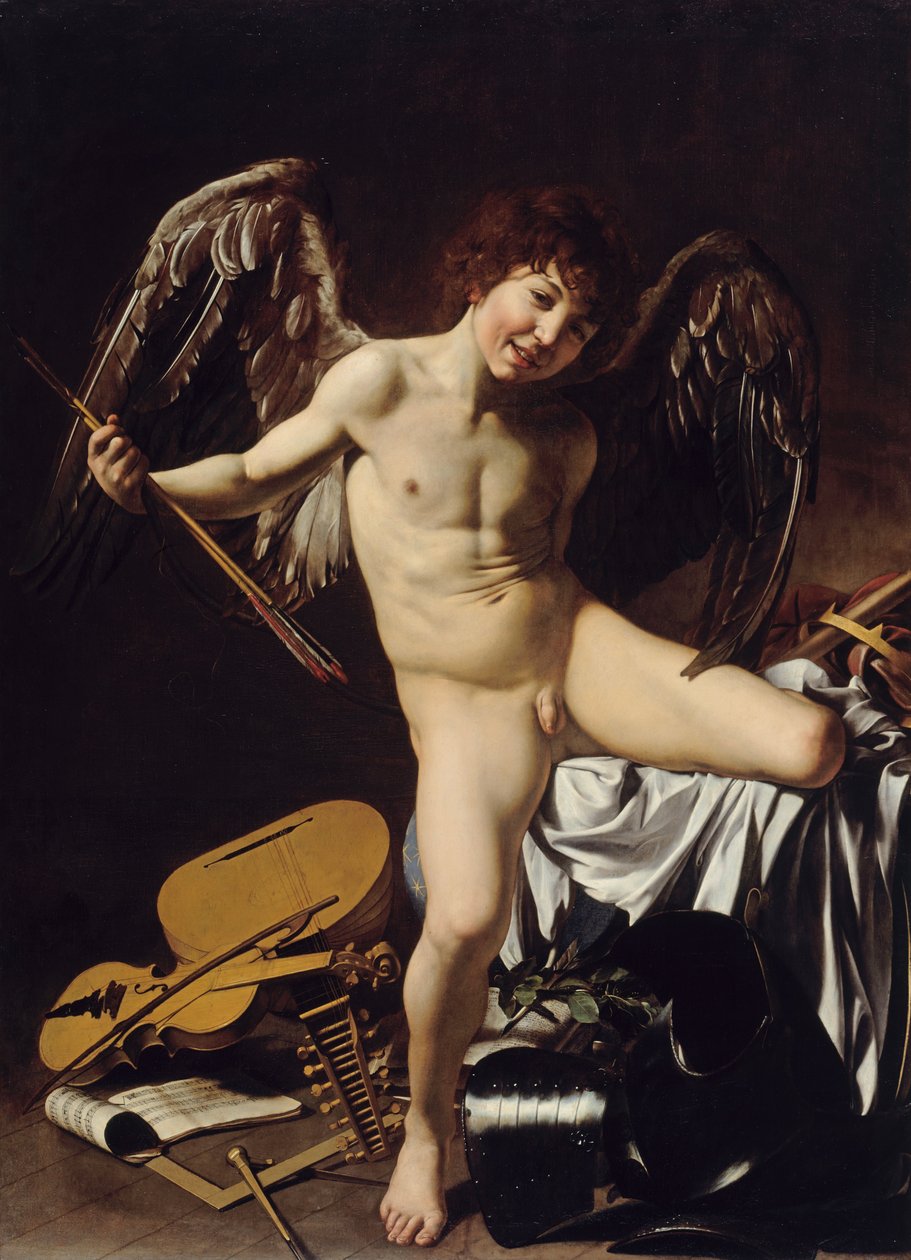 Cupido mint Victor alkotó: Caravaggio