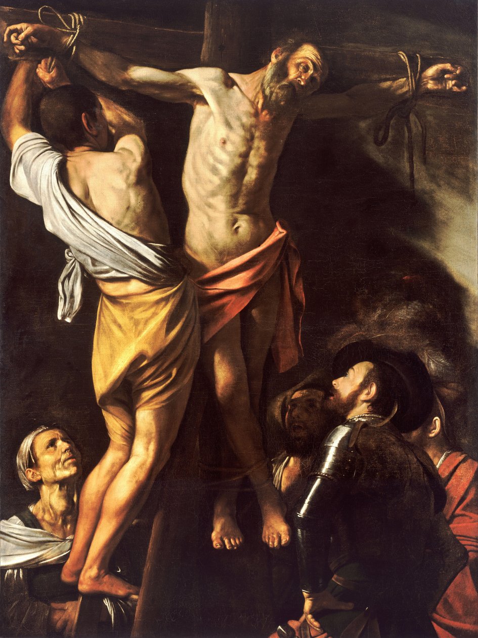 Szent András keresztre feszítése András alkotó: Michelangelo Merisi da  Caravaggio