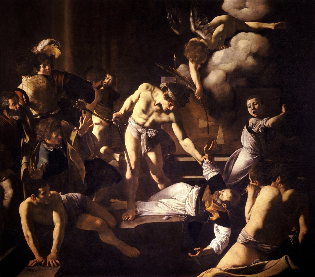 Szent Máté vértanúsága alkotó: Michelangelo Merisi da  Caravaggio