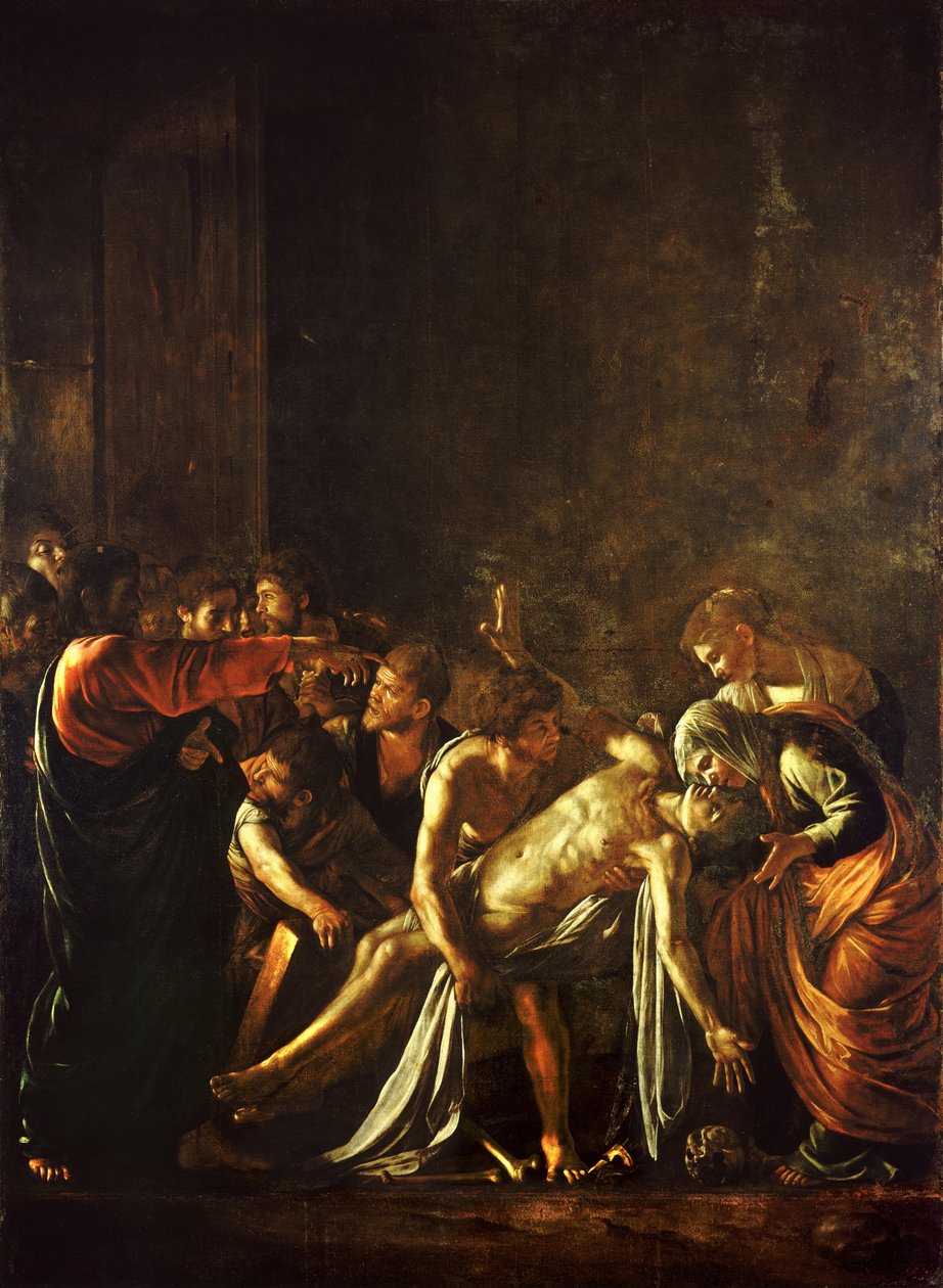 Polski Lázár feltámadása: Lázár feltámadása alkotó: Michelangelo Merisi da  Caravaggio