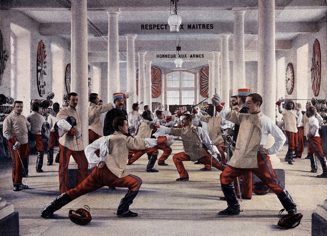 Saint-Cyr speciális katonai iskola alkotó: French School