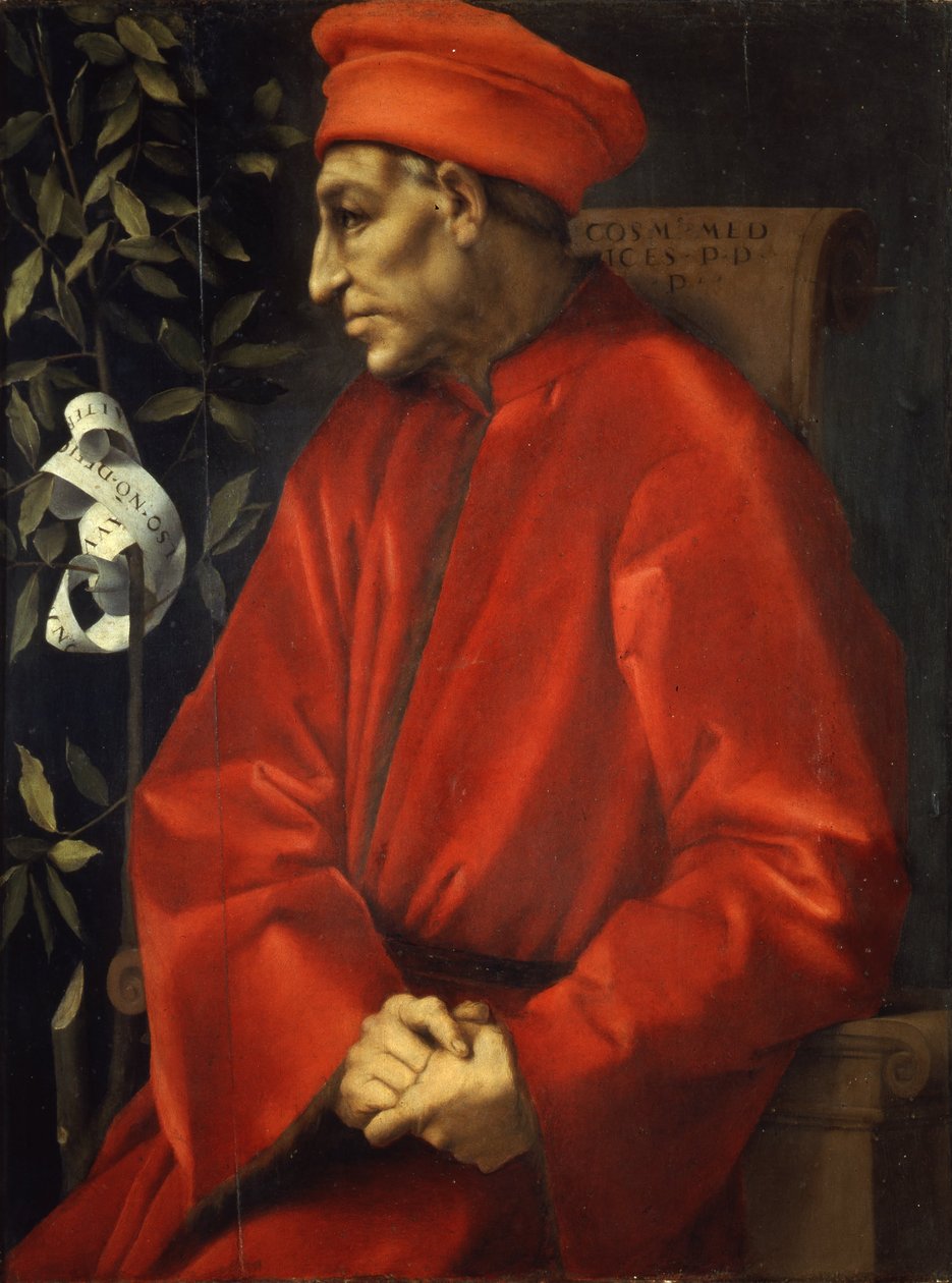 Idősebb Cosimo portréja alkotó: Pontormo