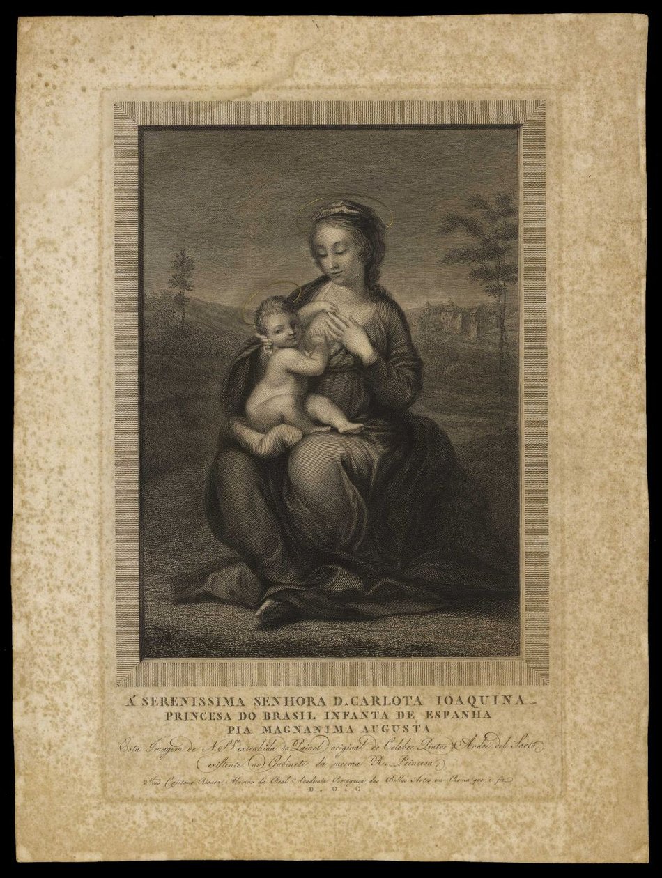 Madonna és gyermeke alkotó: Andrea del (after) Sarto