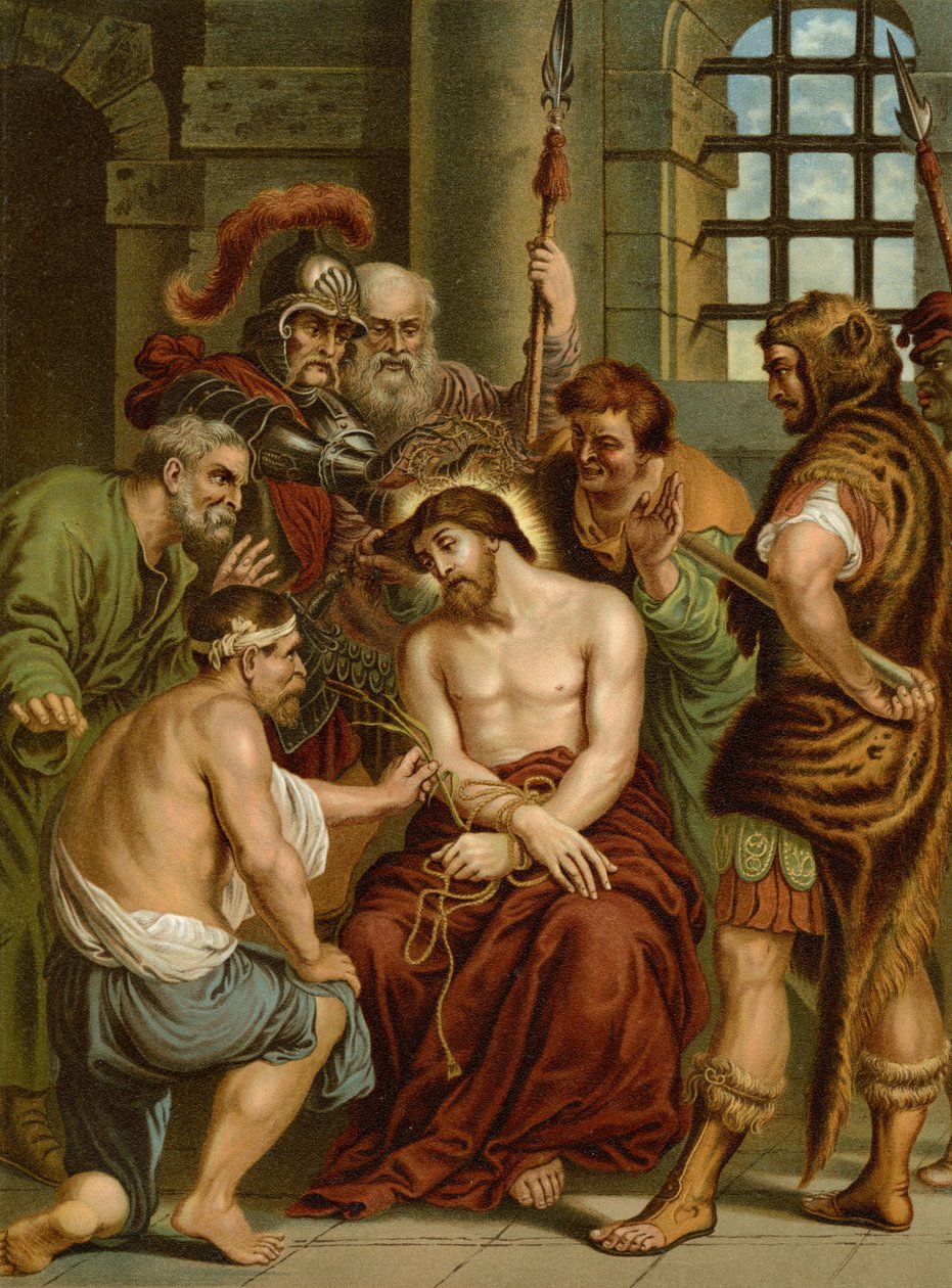 Krisztus gúnyolódott alkotó: after Anthony van Dyck