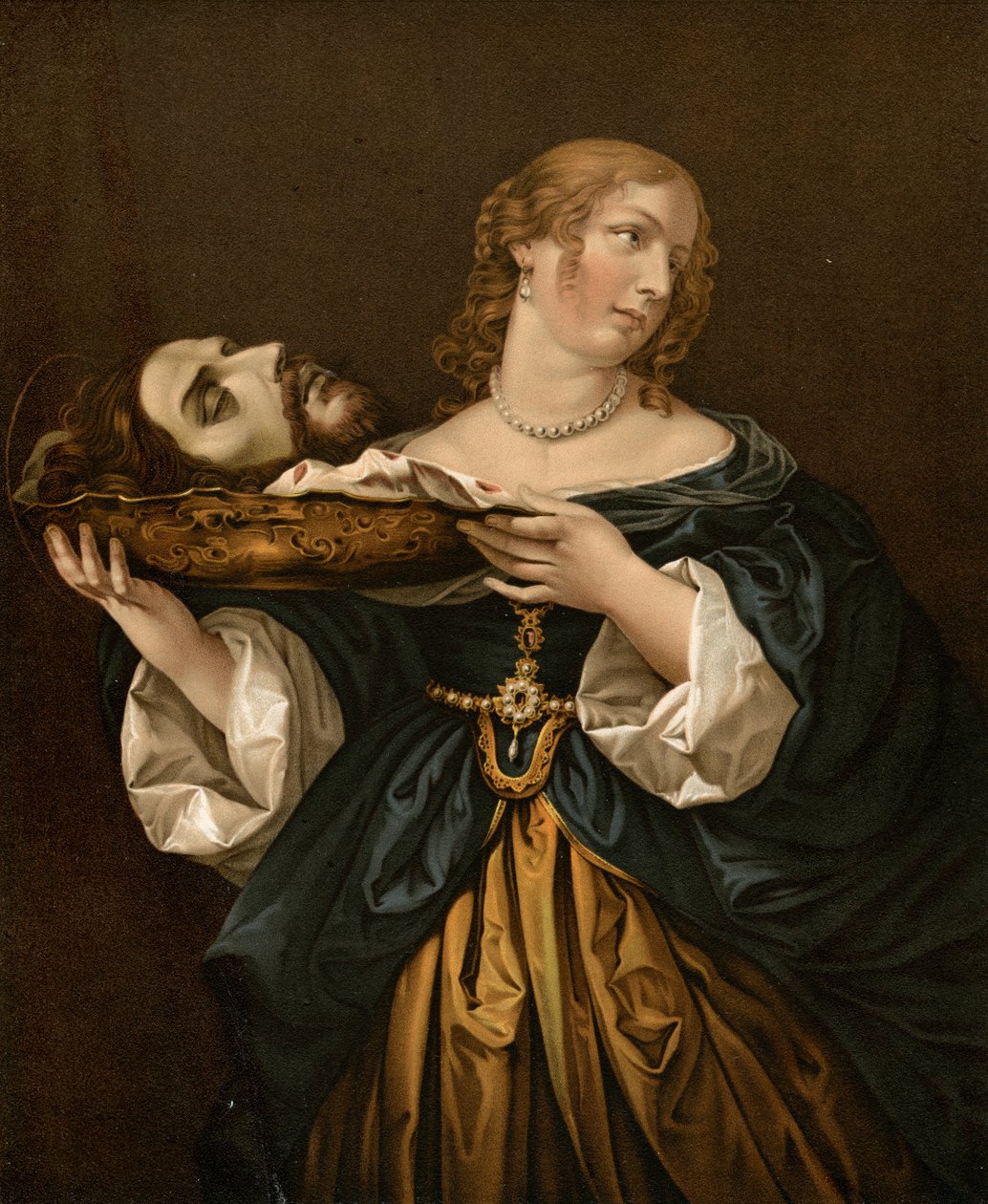 Heródiás Keresztelő János fejével alkotó: after Carlo Dolci