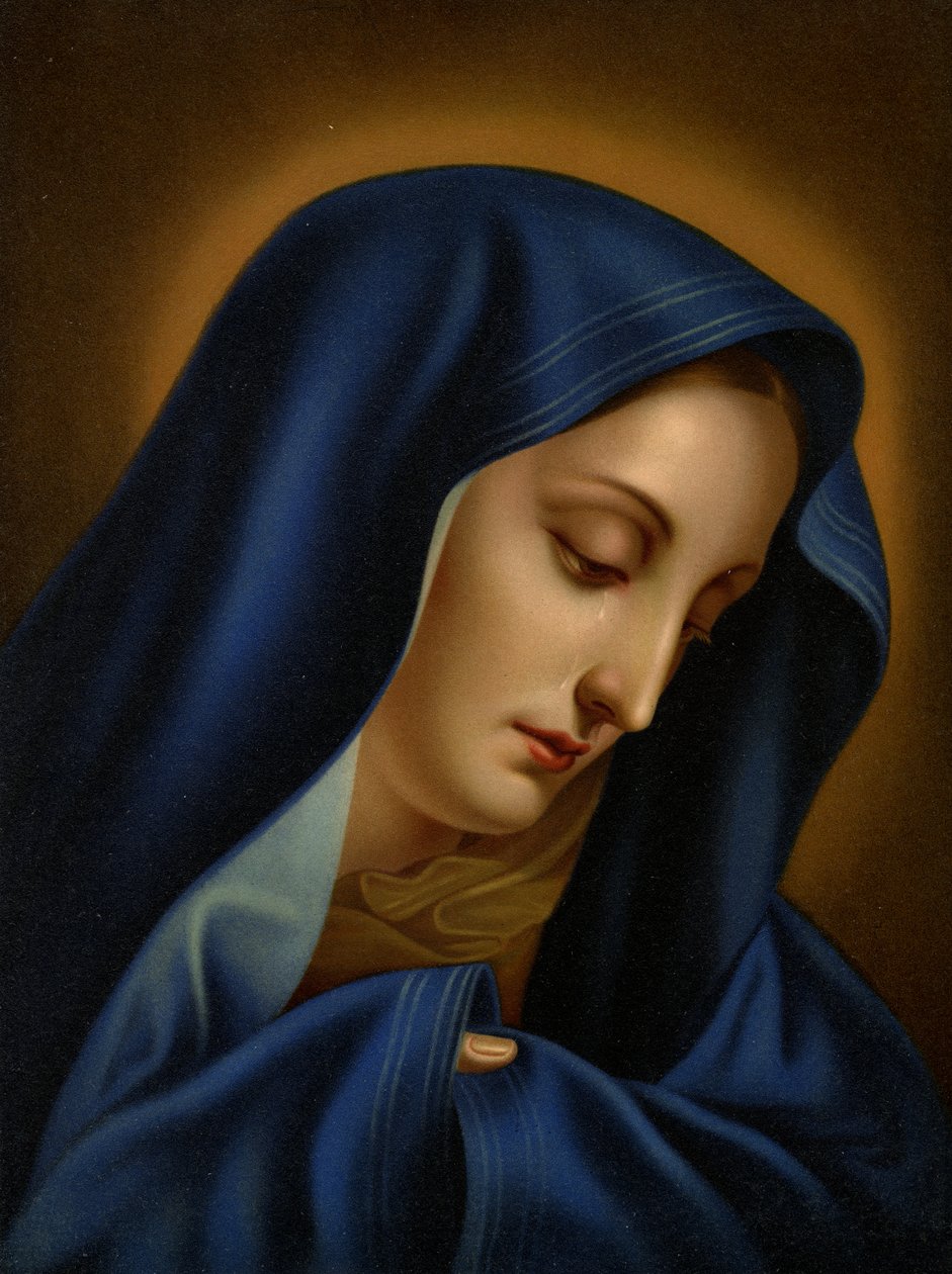 Mater Dolorosa alkotó: after Carlo Dolci