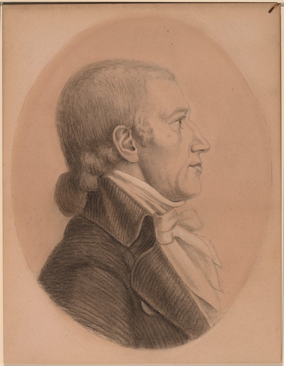 Daniel Kemper alkotó: after Charles B. J. Févret de Saint Mémin American 19th Century