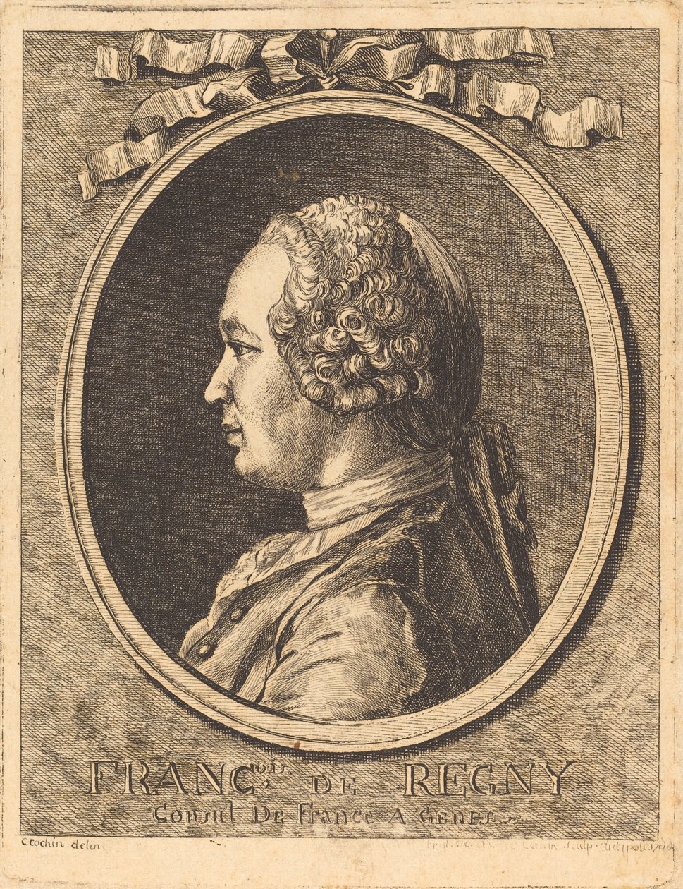 Francois de Regny alkotó: after Charles Nicolas Cochin II