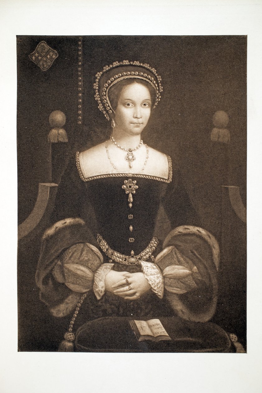 Mária hercegnő, később I. Mária királynő, 1537 körül, kocsma. 1902 (kollotípus) alkotó: after English School