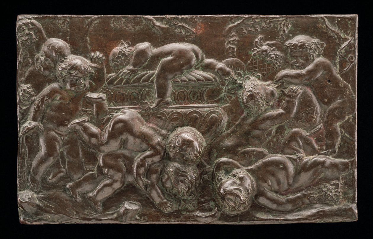 Infant Bacchanalians alkotó: after François Duquesnoy