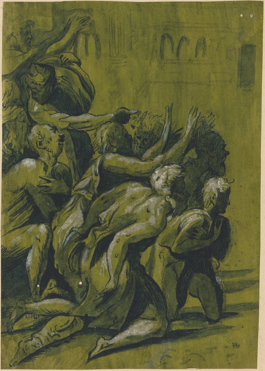 Kilenc figura alkotó: after Giuseppe Nicolo Vicentino