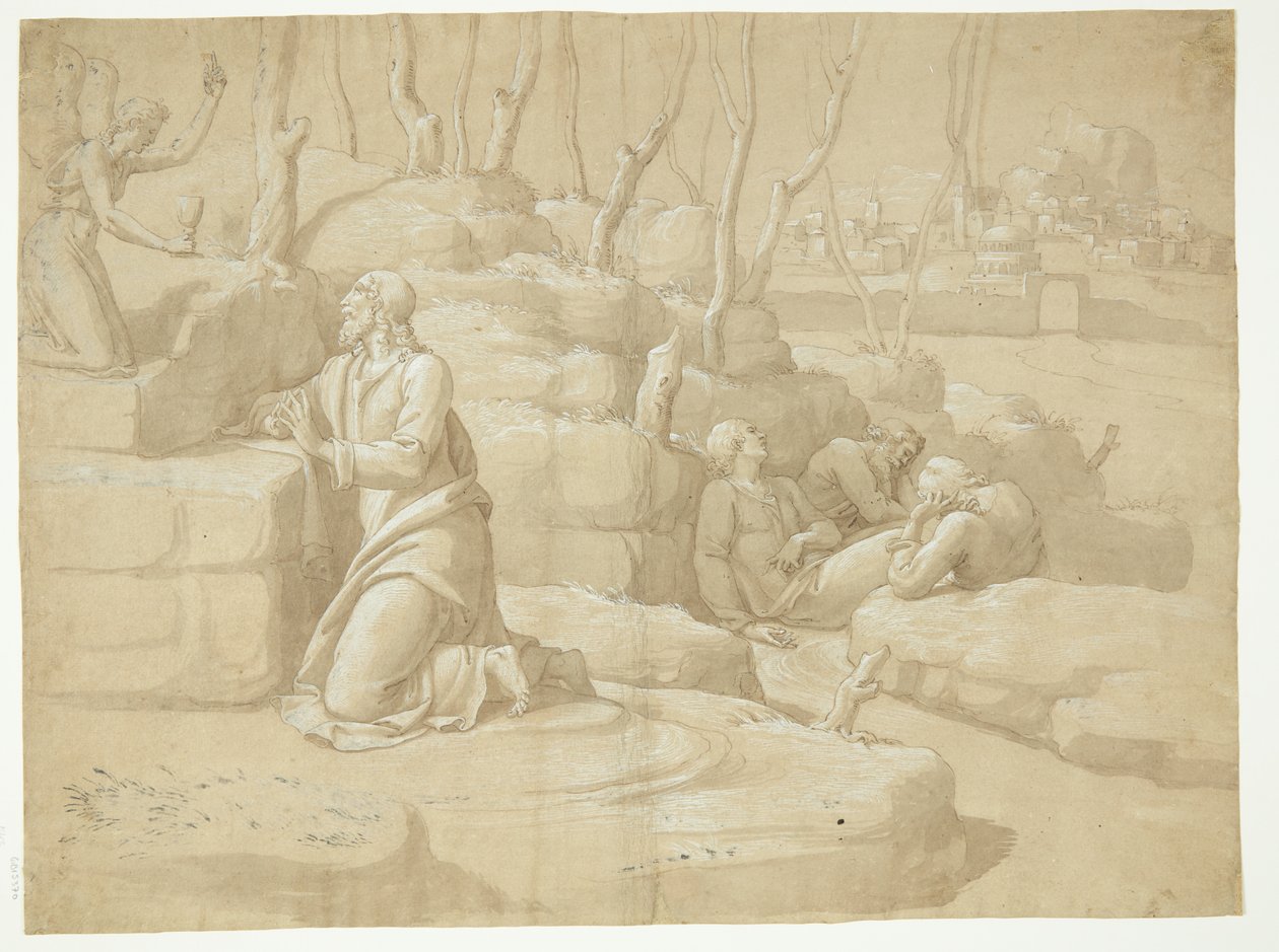 Jézusom van Gecsemánéban alkotó: after Jacopo da Empoli